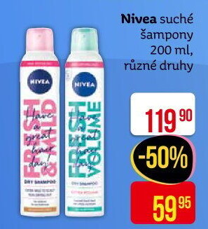 Suchý šampon Nivea