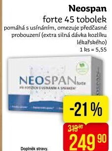 Tobolky Neospan forte