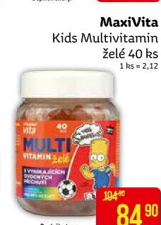 Vitamíny pro děti Multi želé MaxiVita