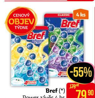 WC blok tuhý Power Aktiv Bref