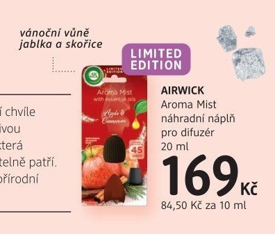 Vaporizér Aroma mist Air Wick - náplň
