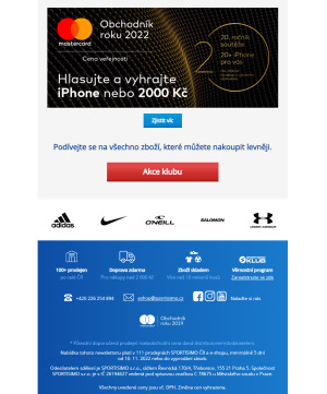 akční leták Sportisimo 10.11.2022-15.11.2022