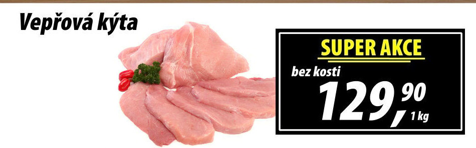 Vepřová kýta bez kosti