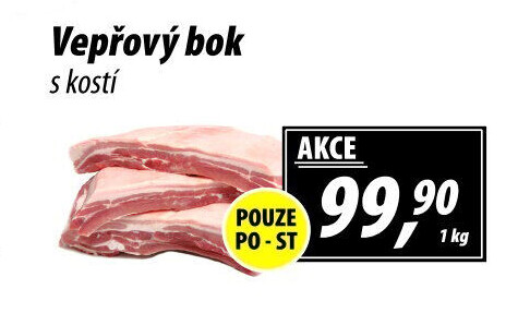 Vepřový bok s kostí