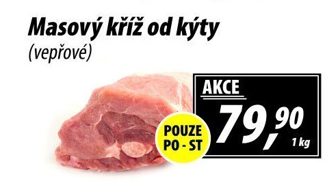 Vepřový kříž od kýty