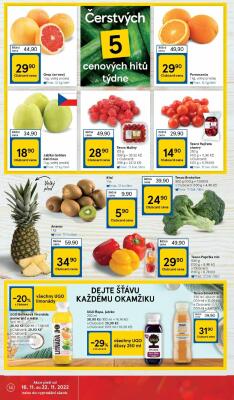 akční leták Tesco 16.11.2022-22.11.2022