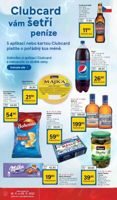 akční leták Tesco 16.11.2022-22.11.2022