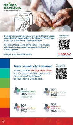 akční leták Tesco 16.11.2022-22.11.2022