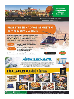 akční leták Globus 16.11.2022-22.11.2022