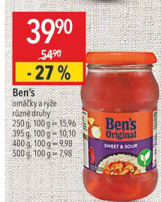 Omáčka Uncle Ben'