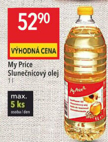 Slunečnicový olej My Price