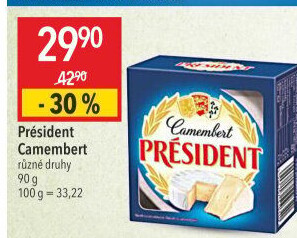 Sýr Camembert Président