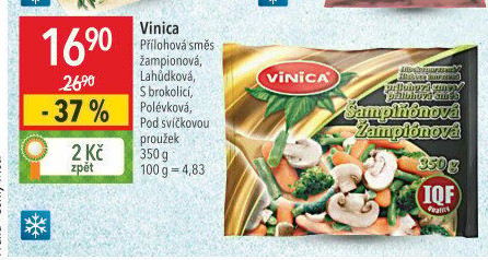 Směs se žampiony mražená Vinica