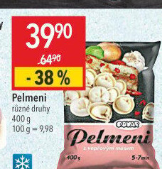 Těstoviny plněnémražené Pelmeni Povar