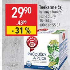 Čaj bylinný Funkční Teekanne