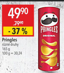 Chipsy Pringles - tubus