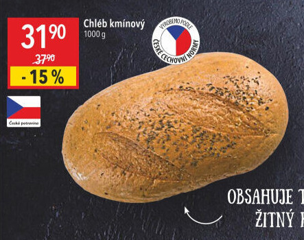 Chléb kmínový
