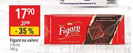 Čokoláda na vaření Figaro