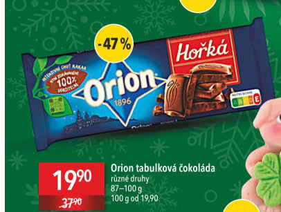Čokoláda Orion