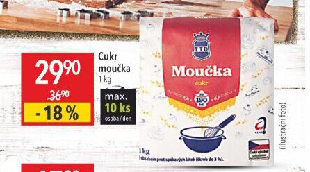Cukr moučka TTD