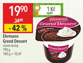 Dezert Grand Dessert Ehrmann