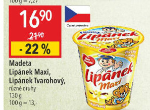 Dezert Lipánek Duo Madeta
