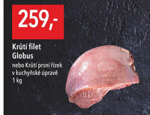 Krůtí filety Globus