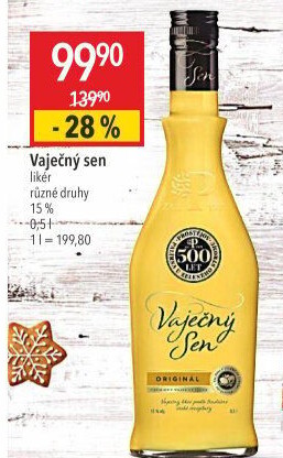 Likéry Vaječný sen Palírna U Zeleného Stromu