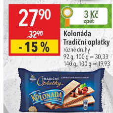 Oplatky Kolonáda Opavia