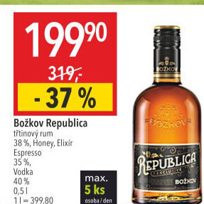 Rum Republica Exclusive Božkov