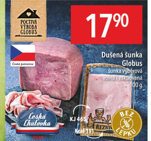 Šunka dušená výběrová Globus
