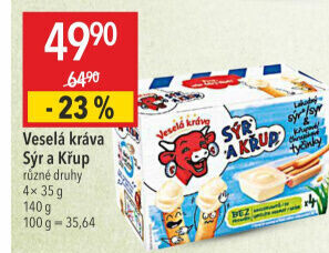 Sýr a křup Veselá kráva