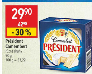 Sýr Camembert Président