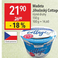 Sýr Cottage Jihočeský Madeta