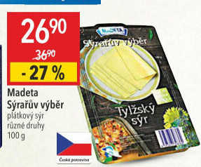 Sýr tylžský Sýrařův výběr Madeta