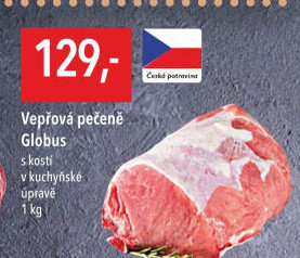 Vepřová pečeně s kostí Globus