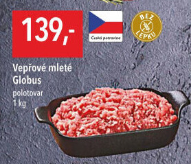 Vepřové mleté maso Globus