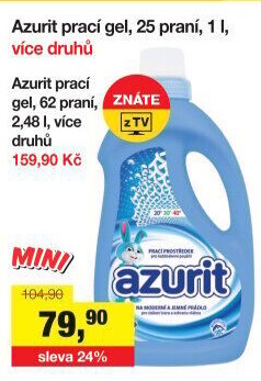 Prací gel Azurit