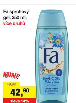 Sprchový gel Fa
