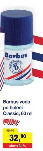 Voda po holení Barbus