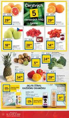 akční leták Tesco 16.11.2022-22.11.2022