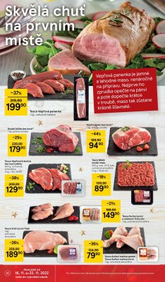 akční leták Tesco 16.11.2022-22.11.2022
