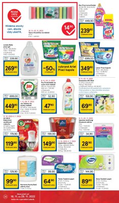 akční leták Tesco 16.11.2022-22.11.2022