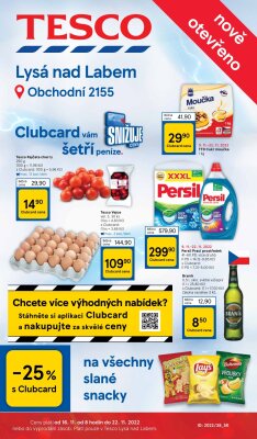 akční leták Tesco 16.11.2022-22.11.2022