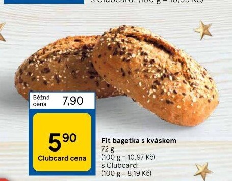 Bageta fit s kváskem