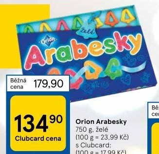 Bonboniéra Arabesky Orion