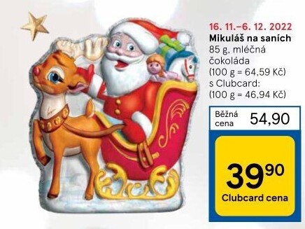 Čokoládový Mikuláš