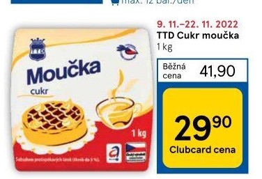 Cukr moučka TTD