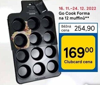 Forma na muffiny Go Cook