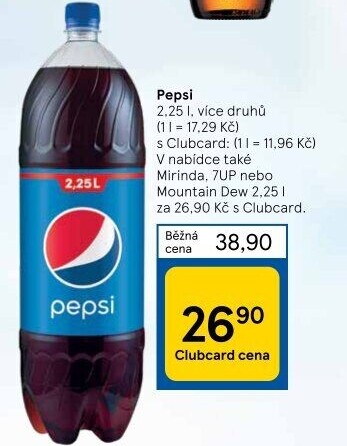 Limonáda Pepsi